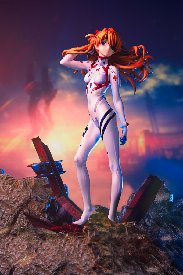Asuka Enjoying Robots